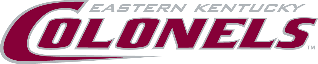 Eastern Kentucky Colonels 2004-Pres Wordmark Logo 05 vinyl decal